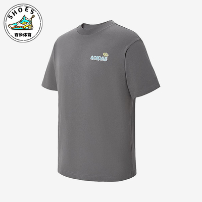 Adidas/阿迪达斯正品2025男女日常圆领套头透气运动短袖KB9426