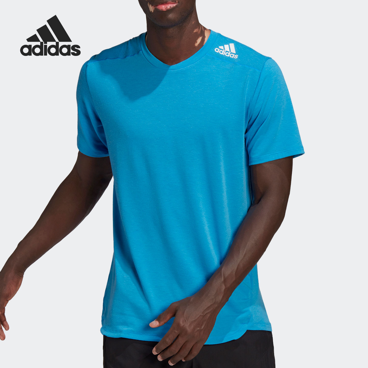 男子运动T恤Adidas/阿迪达斯