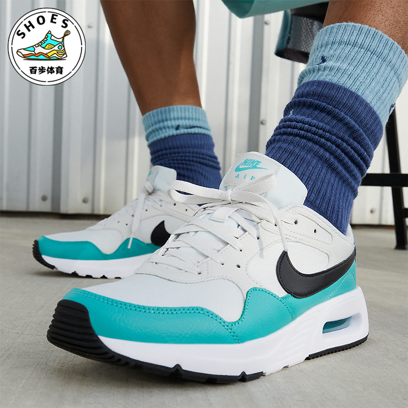 Nike/耐克正品Air Max SC 男士简约日常透气运动鞋CW4555-008