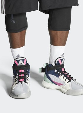 Adidas/阿迪达斯正品 POSTERIZE 男子缓震场上实战篮球鞋EG6875