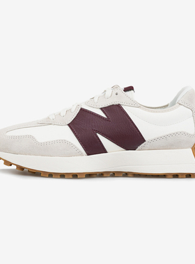 New Balance/NB正品2025新款女士复古低帮防滑系带休闲鞋WS327KA