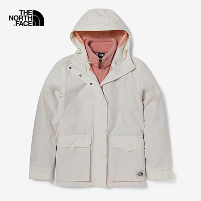 TheNorthFace/北面女21秋冬户外抓绒内胆三合一冲锋衣 5AYJ|5AZW