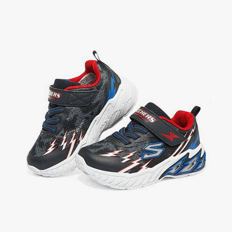Skechers/斯凯奇正品当季新款男童时尚休闲运动耐磨闪灯鞋