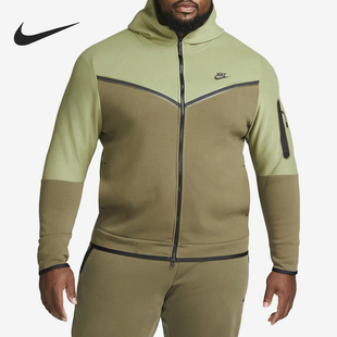 复古夹克外套CU4489 Nike 拉链连帽休闲经典 26夏男士 334 耐克正品