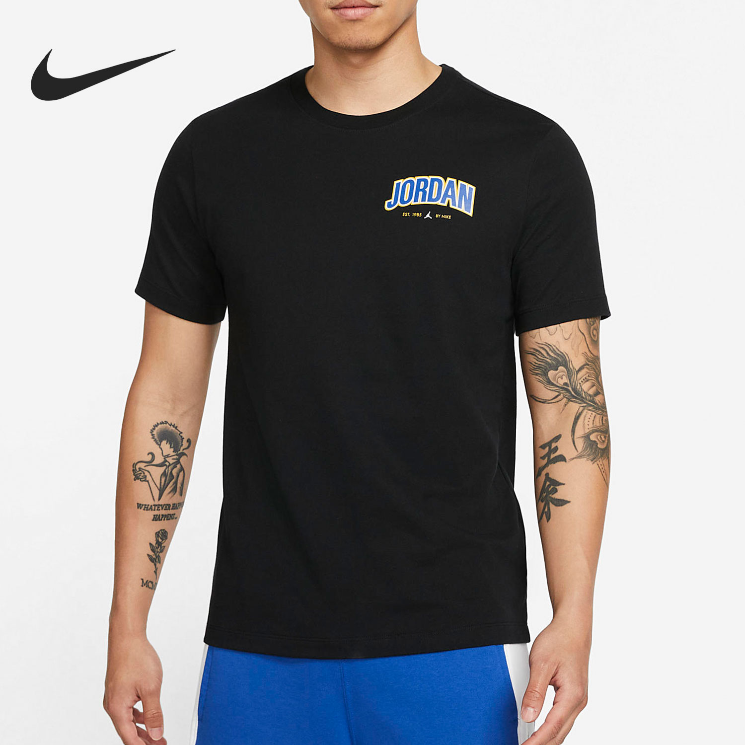 Nike/耐克正品AIR JORDAN夏季新款男子休闲运动短袖T恤DM3218-010