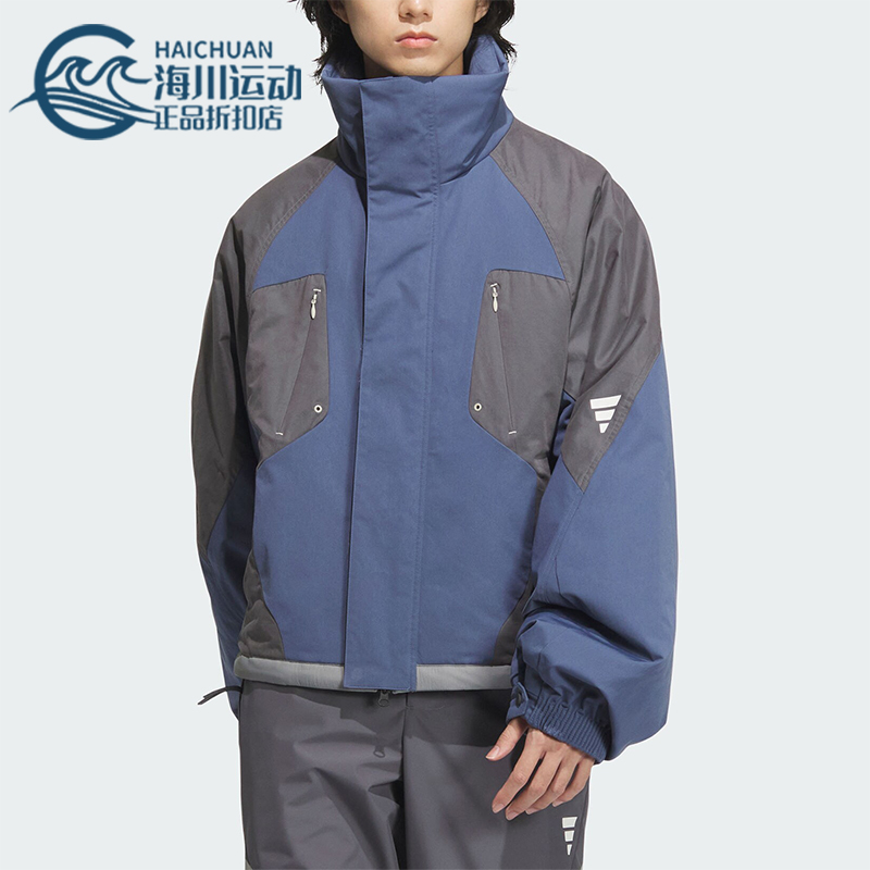 阿迪达斯男士户外运动休闲棉服