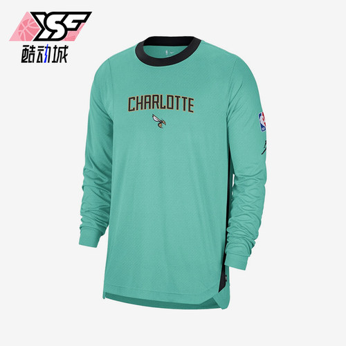 Nike/耐克正品NBA男士圆领套头时尚舒适长袖T恤FZ0085-356
