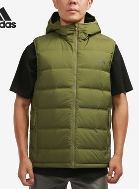 Adidas/阿迪达斯正品当季新款男子休闲羽绒马甲 GT9208