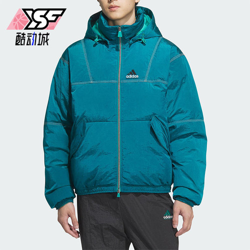 Adidas/阿迪达斯正品EQT DOWN JACKET男士经典保暖羽绒服KA7980