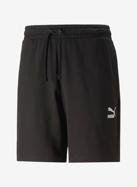 Puma/彪马正品2023新款男子透气宽松针织运动短裤620402-01