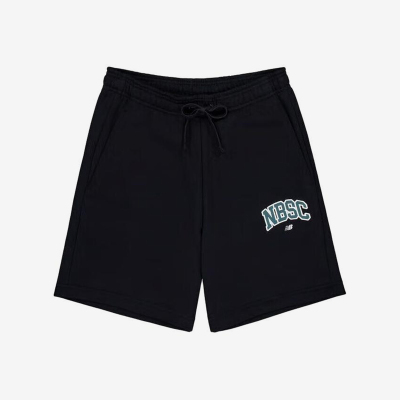 New Balance/NB正品夏季新款男子宽松透气运动短裤AMS42318-BK