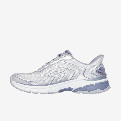 Skechers斯凯奇正品银翼女闪穿一脚蹬厚底老爹鞋150716-SWPR