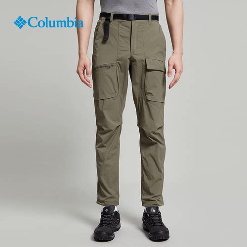 Columbia/哥伦比亚正品户外男子快干防水透气休闲运动长裤AE5988