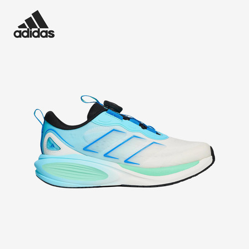Adidas/阿迪达斯正品儿童稳定缓震回弹低帮运动跑步鞋KH6616