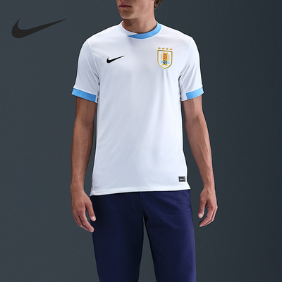 Nike/耐克正品Dri-FIT男士圆领足球透气运动训练球衣IM8582-100