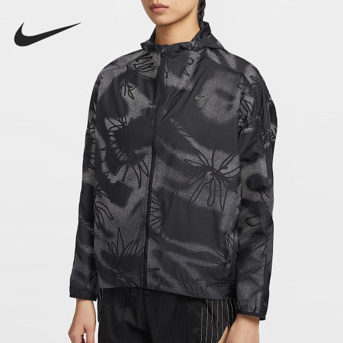 Nike/耐克正品Running Division 女士印花跑步夹克HJ2194-010