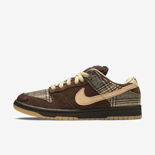 Nike耐克正品DunkSB男低帮绒面拼色系带圆头滑板板鞋304292-223
