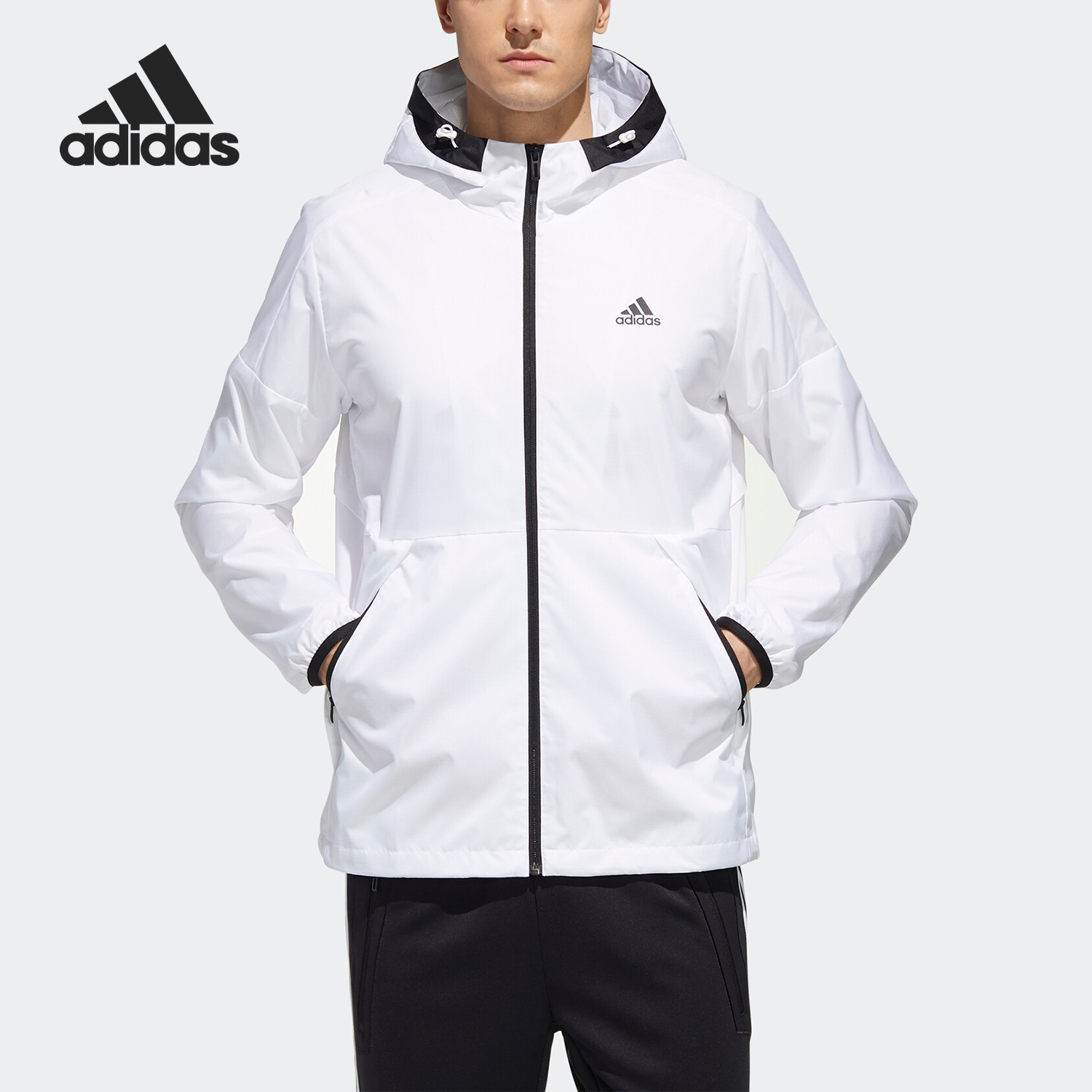 Adidas/阿迪达斯正品当季新款男子休闲运动夹克外套 GF3976