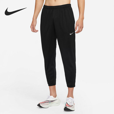 Nike/耐克正品男子加绒拉链跑步训练运动九分裤 DD6216-010