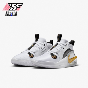 FB2689 Nike 儿童耐磨运动中帮系带缓震篮球鞋 冬季 100 耐克正品