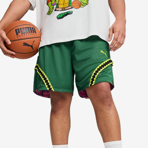 Puma/彪马正品2025春夏男士宽松网眼篮球运动短裤630931-01