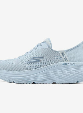 Skechers/斯凯奇正品四季款女士日常厚底缓震跑步鞋129642-LTBL