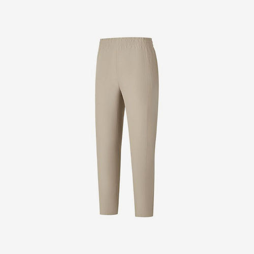 Skechers/斯凯奇正品春秋款女士印花松紧拉链梭织长裤P225W300