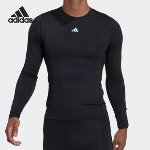 男子舒适健身运动长袖 Adidas 阿迪达斯正品 新款 HK2336 T恤