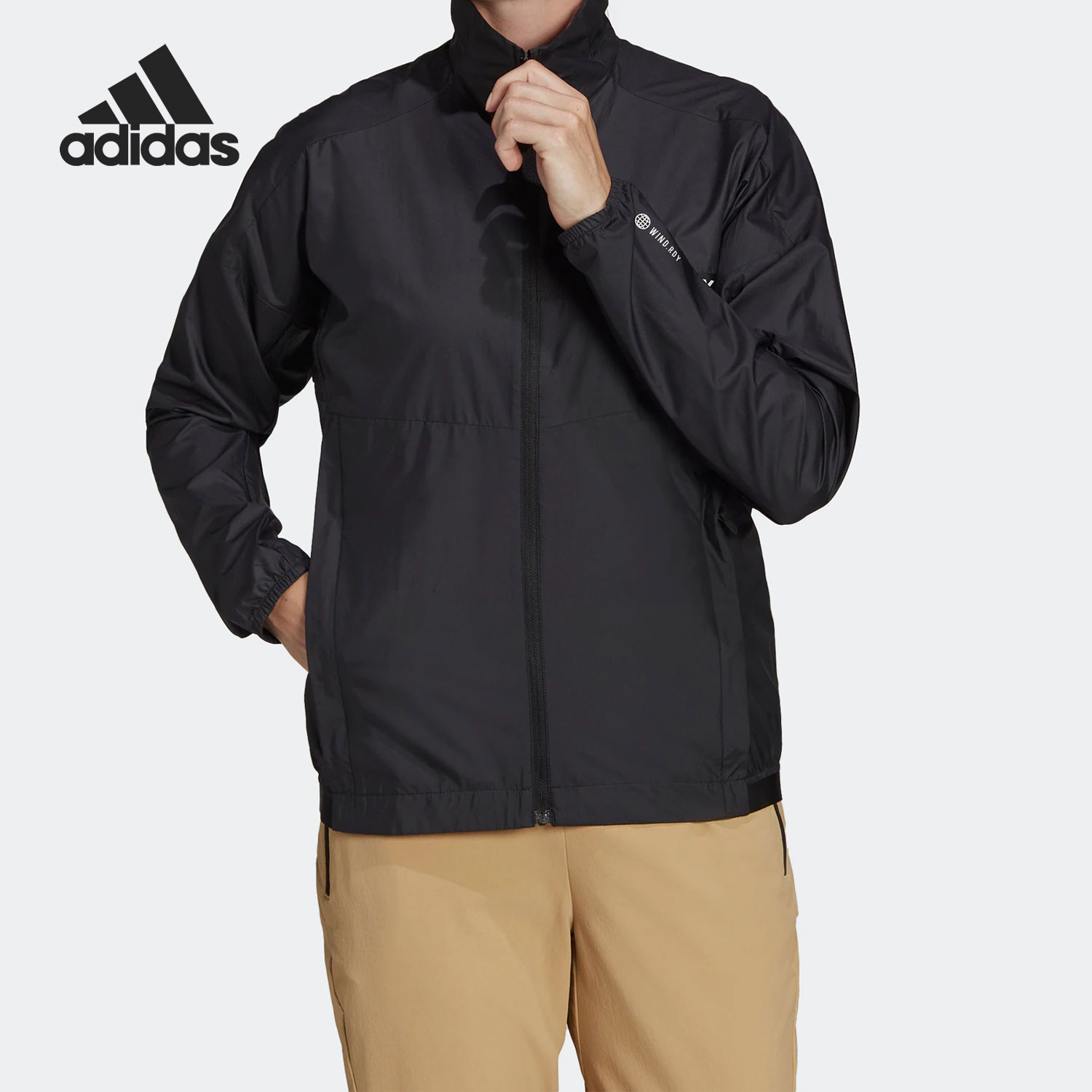 Adidas/阿迪达斯正品TERREXMT户外女子运动立领夹克H53410