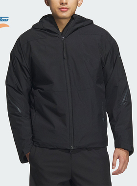 Adidas/阿迪达斯正品秋冬新款男士宽松保暖连帽外套JZ8413