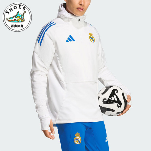 Adidas/阿迪达斯正品REAL EU WINTOP男士足球训练运动长袖KE1167