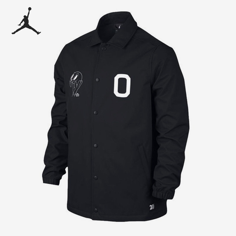Nike/耐克正品Jordan男士印花衬衫式休闲夹克外套819120-010
