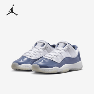 Nike/耐克正品JORDAN大童低帮耐磨缓震复古篮球鞋FV5121-104