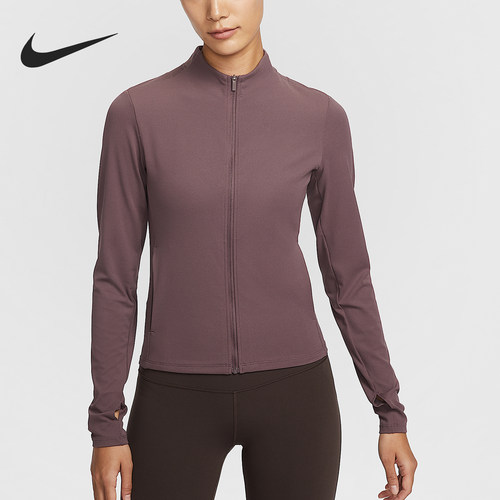 Nike/耐克正品2025女士立领透气印花经典运动休闲外套II3928-502