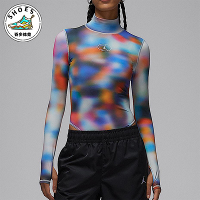 Nike/耐克正品JORDAN女士日常时尚立领长袖运动连体衣HV3335-043