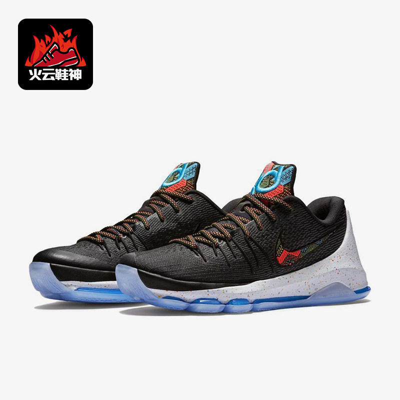 Nike/耐克正品KD8 BHM男士实战低帮缓震耐磨运动篮球鞋824420-090