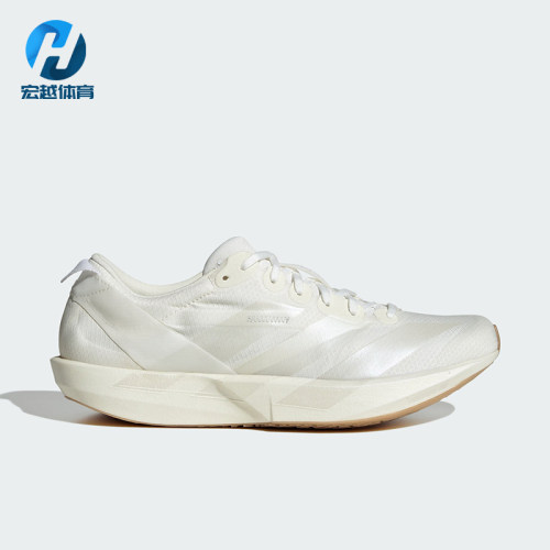Adidas/阿迪达斯正品ADIZERO ADIOS 9女士竞速低帮跑步鞋JR2243