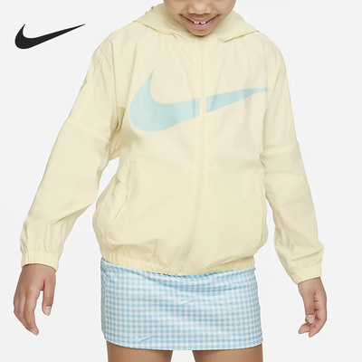 Nike/耐克正品Swoosh Windbreaker小童运动夹克FQ3656-113