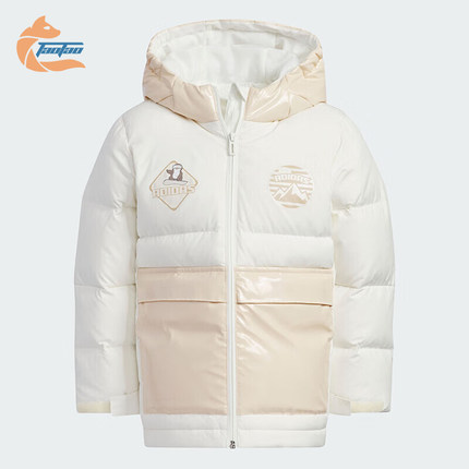 Adidas/阿迪达斯正品2023新款儿童保暖防风运动羽绒服IN5230