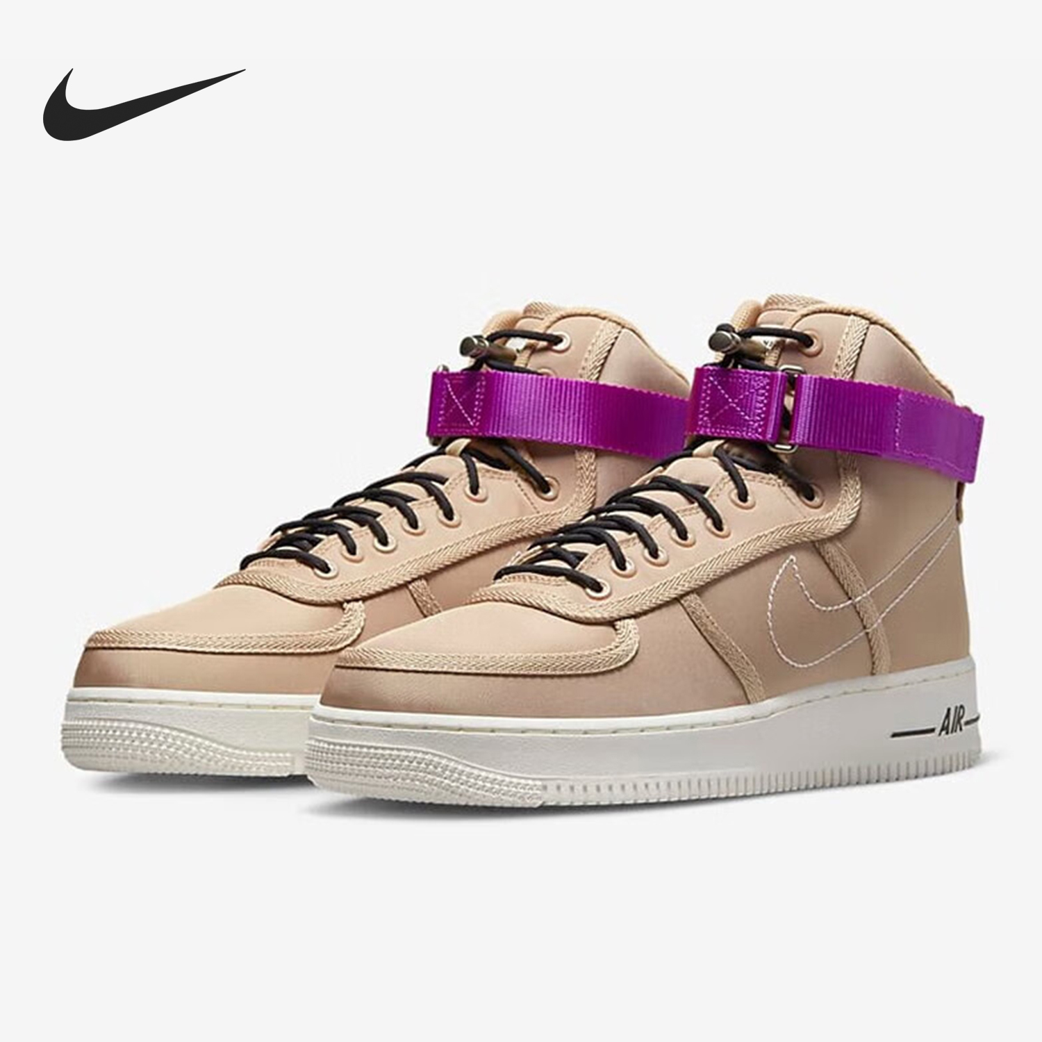 Nike/耐克正品Air Force 1男士休闲高帮轻便耐磨板鞋DV0790-200