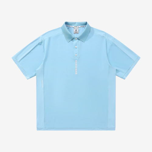Skechers斯凯奇正品跑步系列男女透气运动POLO衫L225M207-02VX