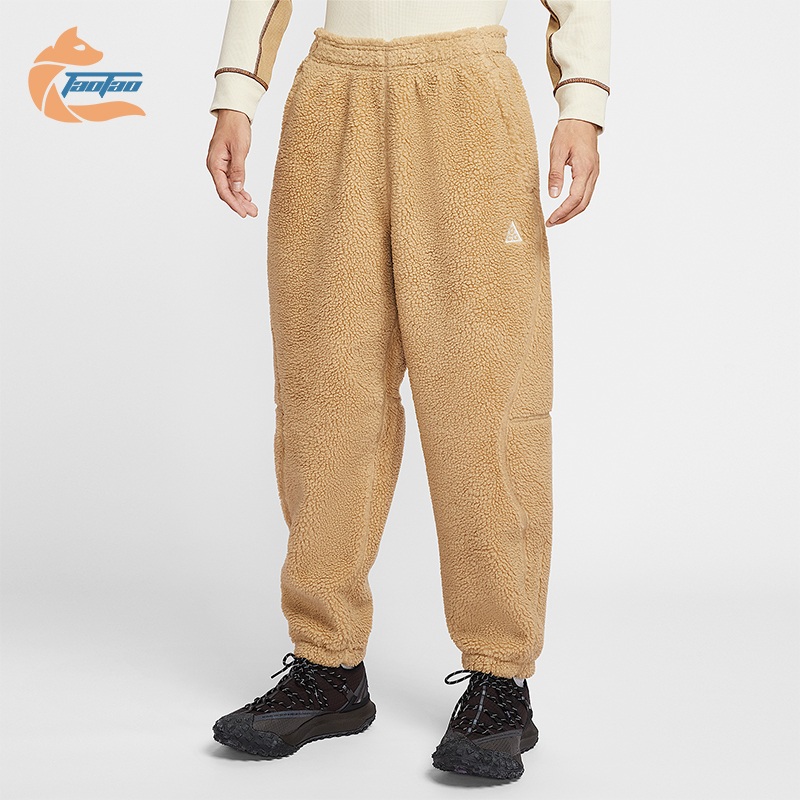 Nike/耐克正品Canwell Glacier男士运动保暖羊羔绒长裤FV8828-297