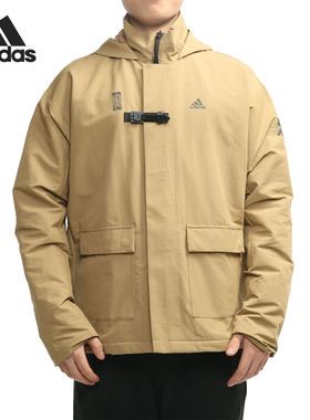 Adidas/阿迪达斯正品当季新款男子训练运动连帽夹克外套GU1748