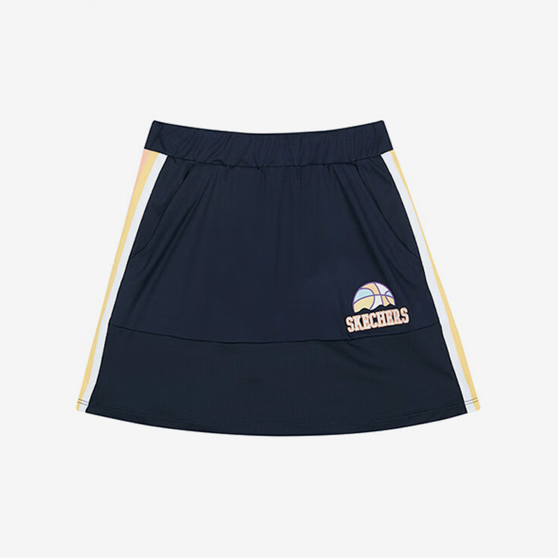 Skechers/斯凯奇正品SKIRT女童夏季新款时尚透气运动半身裙