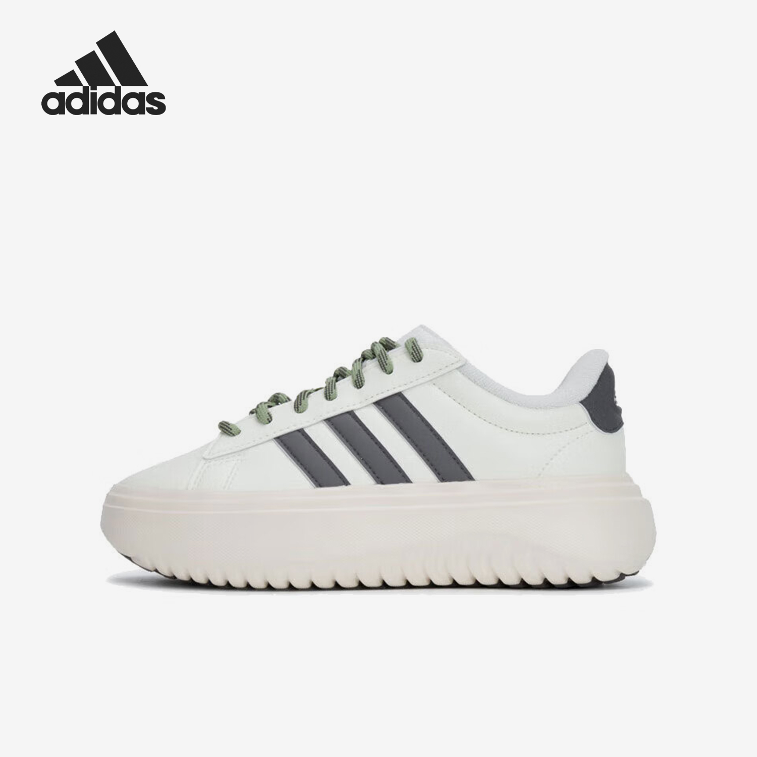 Adidas/阿迪达斯正品当季新款女士时尚厚底柔软休闲鞋IH2427