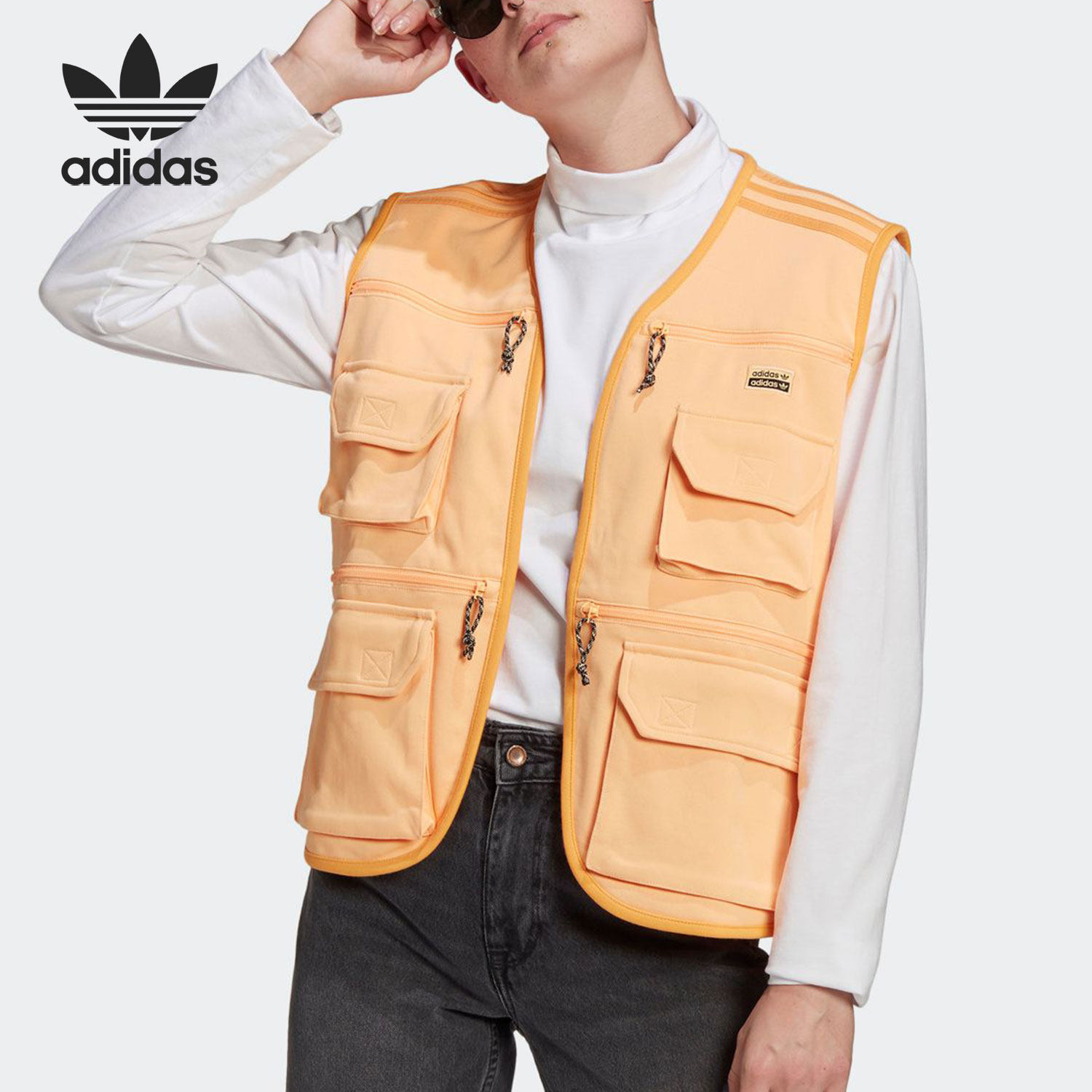 Adidas/阿迪达斯正品当季新款女子休闲口袋舒适运动马甲GN4231,运动服/休闲服装,单马甲,淘宝优惠券,粉丝福利购,淘宝优惠卷