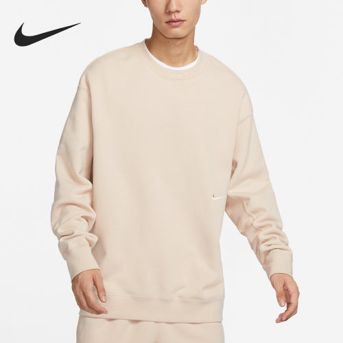 Nike/耐克正品新款男子运动透气休闲简约圆领卫衣FV8592-126