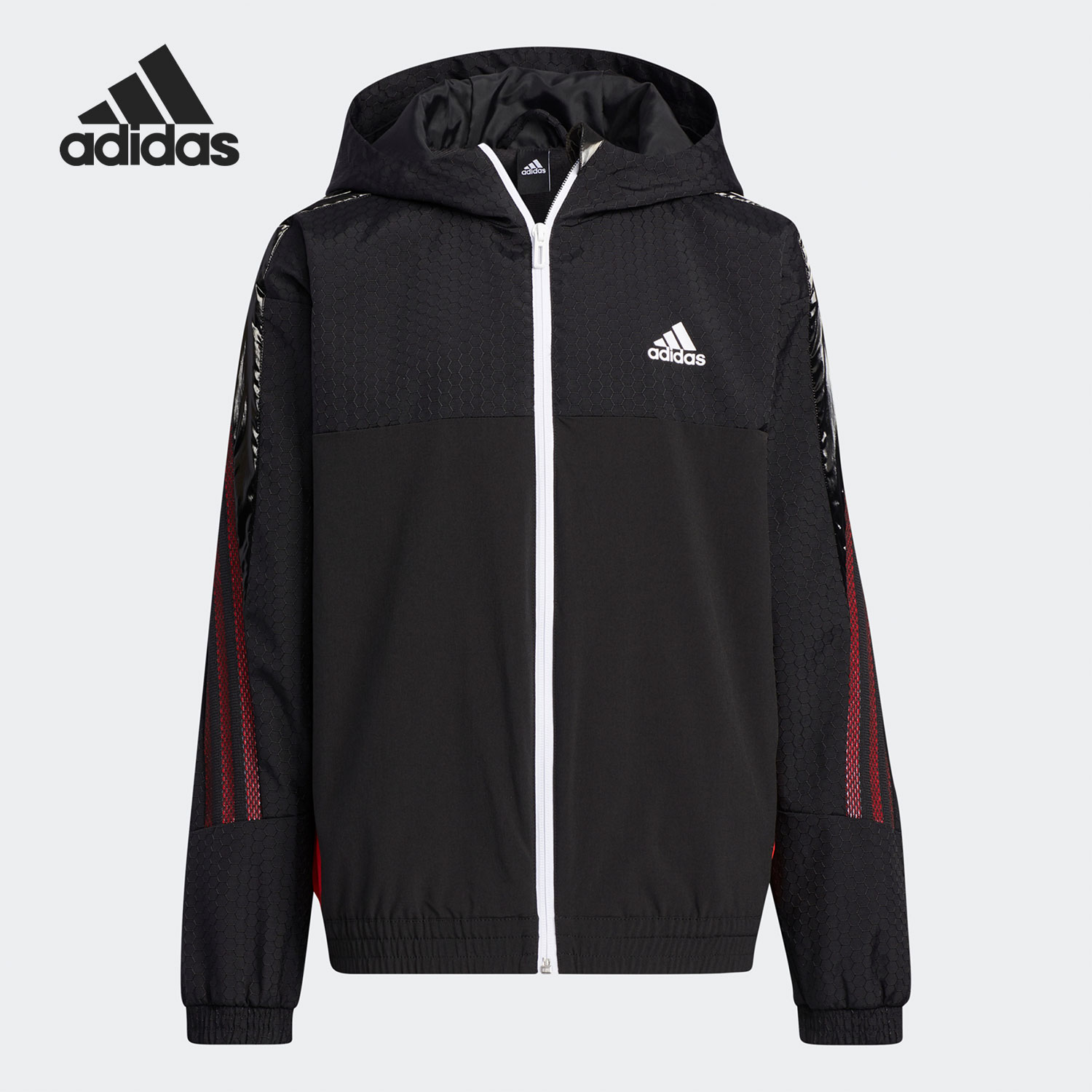 Adidas/阿迪达斯正品JBTR WV JKT 1大童运动健身夹克HE0089