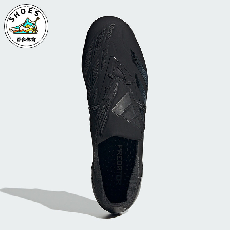 Adidas/阿迪达斯正品FG男女同款长钉翻折鞋舌足球鞋IE1810