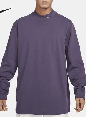 Nike/耐克正品Sportswear男士宽松休闲长袖企领T恤FV4035-573